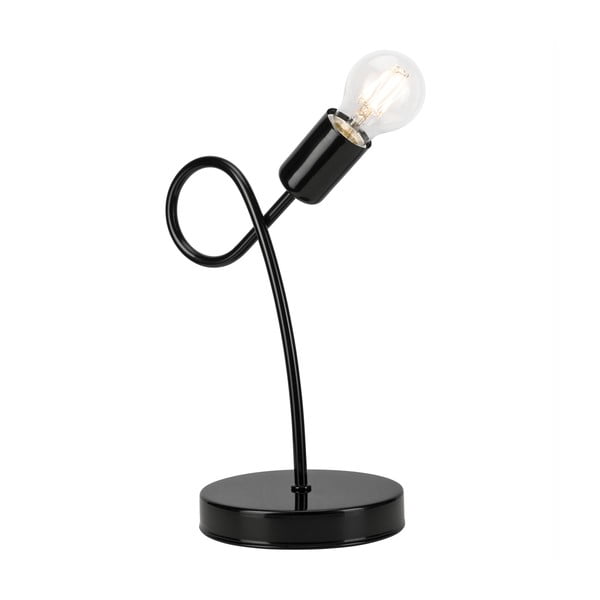 Čierna stolová lampa - LAMKUR