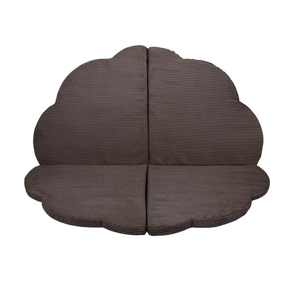 Hnedá detská hracia podložka 160x160 cm – Meowbaby