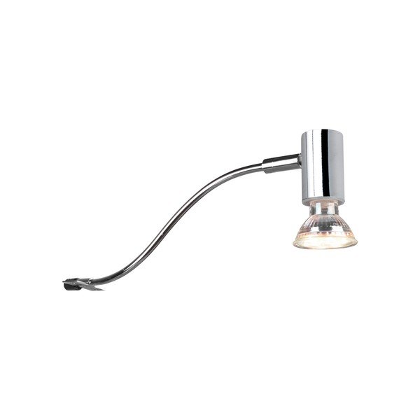 Nástenné svietidlo v lesklej striebornej farbe (dĺžka 34 cm) Giada - Trio-image-1