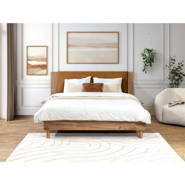 Dvojlôžková posteľ s roštom 140x190 cm Lior – Bobochic Paris-image-3