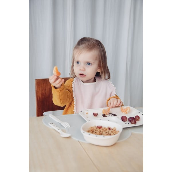 Ružový mušelínový podbradník Kindsgut London-image-1