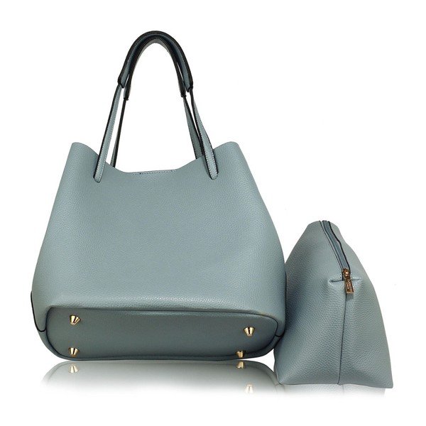 Svetlomodrá kabelka L&S Bags Vesinet-image-3