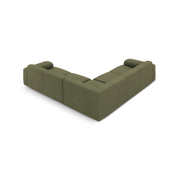 Svetlozelená rohová pohovka (variabilná/do L) Molino – Micadoni Home-image-2