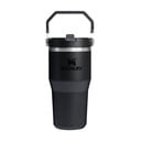 Čierna termoska z nehrdzavejúcej ocele 600 ml IceFlow™ Flip Straw 2.0 Tumbler Black – Stanley