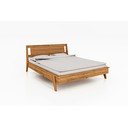 Dvojlôžková posteľ z dubového dreva 200x200 cm Retro 2 - The Beds