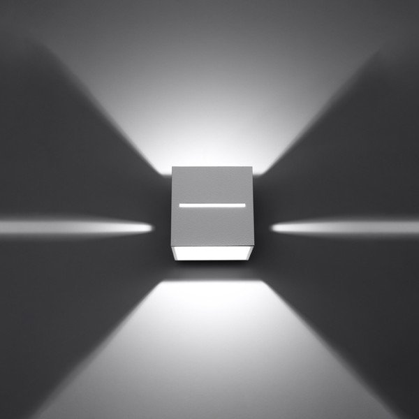 Biele nástenné svietidlo Lorum – Sollux-image-3