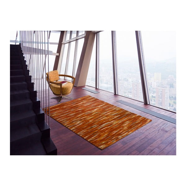Oranžovo-hnedý koberec Universal Neo, 160 × 230 cm