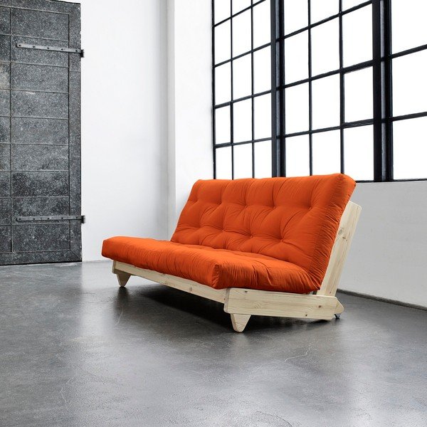 Rozkladacia pohovka Karup Fresh Raw / Orange-image-1