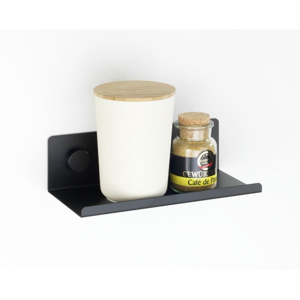 Samodržiaca kovová prídavná polička Jet - Wenko-image-3