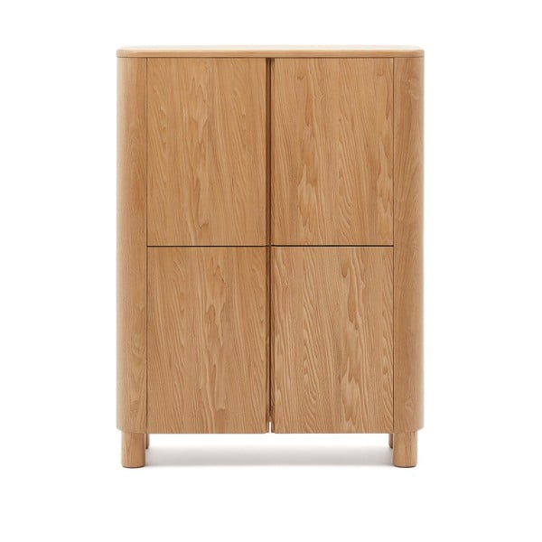 Skrinka v dekore jaseňa v prírodnej farbe 100x134x40 cm Salaya – Kave Home