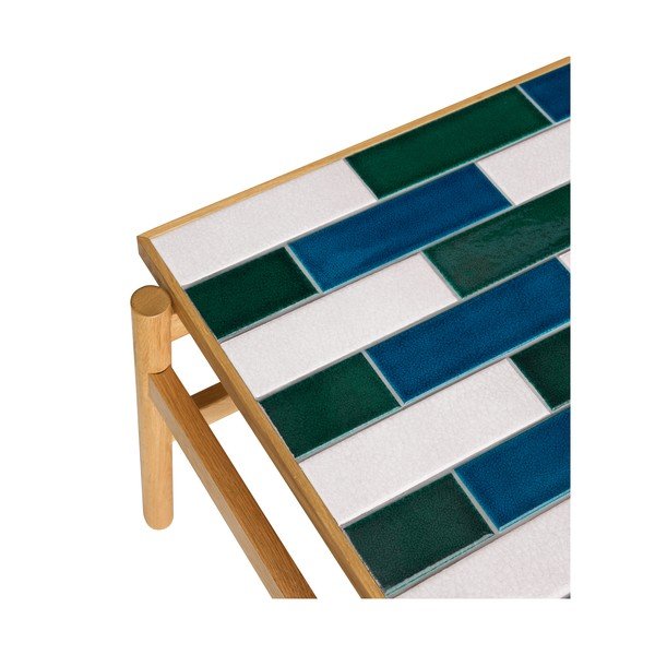 Čierno-biely/v prírodnej farbe konferenčný stolík v dekore duba 61x132 cm Motif – Hübsch-image-4