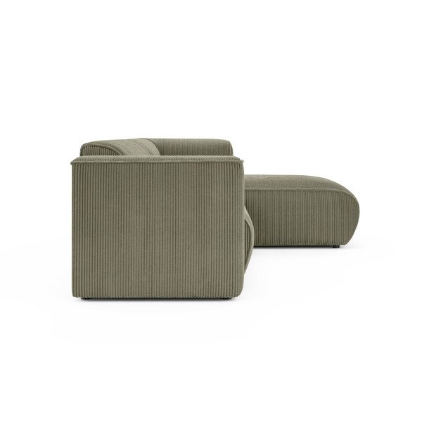 Zelená menčestrová rohová pohovka (pravý roh/s leňoškou) Merid  – Ropez-image-3