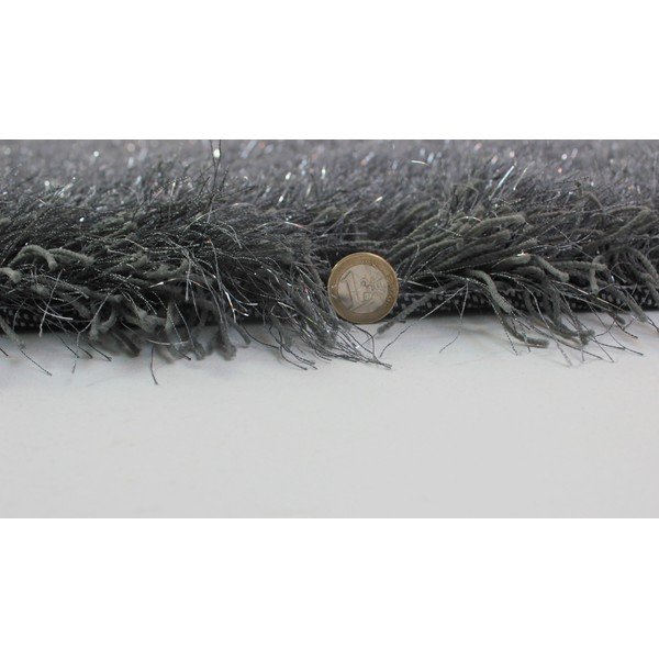 Tmavosivý koberec Flair Rugs Dazzle Charcoal, 160 × 230 cm-image-3