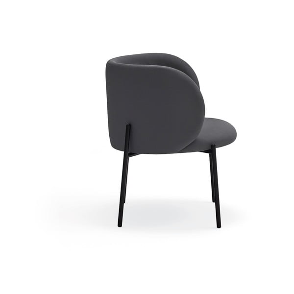 Tmavosivé kreslo Teulat Mogi-image-3