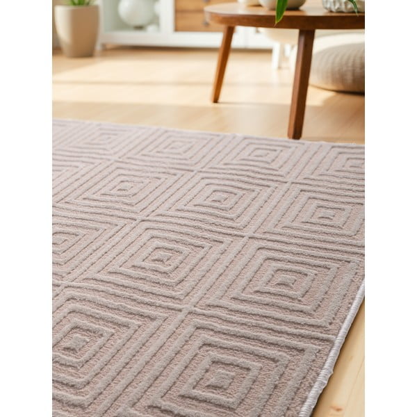 Béžový behúň 80x240 cm Perles Tourmaline – Elle Decoration-image-3