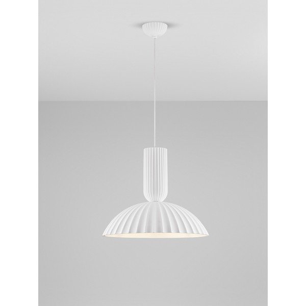 Biele kamenné závesné svietidlo ø 50 cm Ammos – Nova Luce-image-4