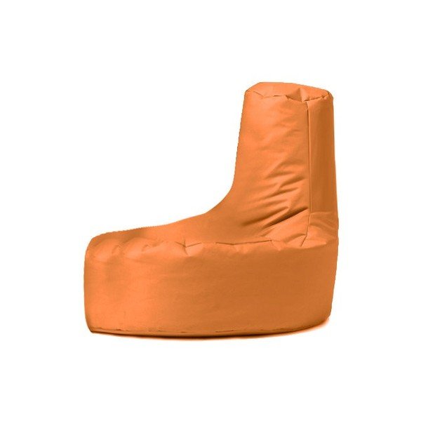 Oranžový sedací vak Lina – Floriane Garden