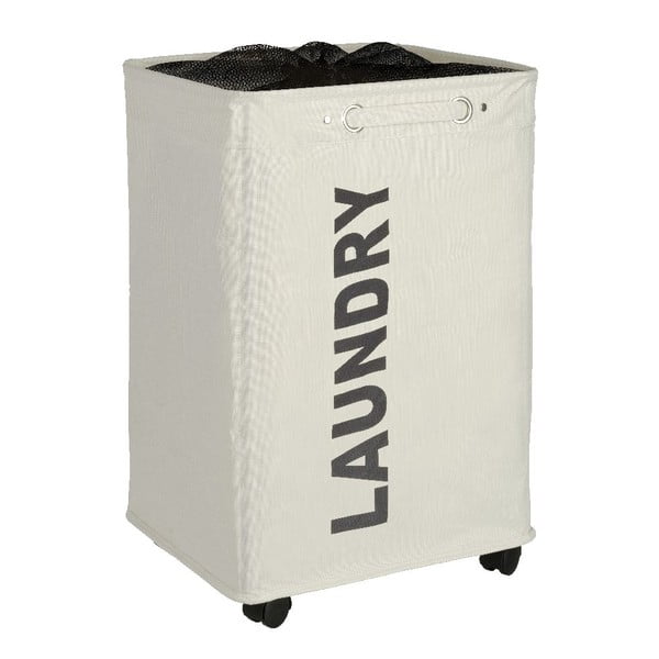 Béžový kôš na bielizeň Wenko Quadro, 79,2 l-image-3