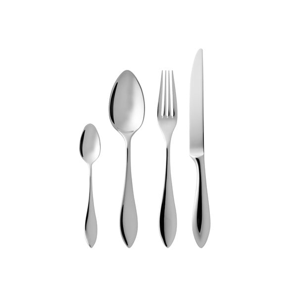 Antikoro príbor v striebornej farbe 16 ks Indra – Gense