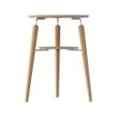 Okrúhly konferenčný stolík z dubového dreva v prírodnej farbe ø 46 cm My Spot – UMAGE