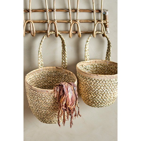 Košíky z morskej trávy v súprave 2 ks ø 26x41 cm Amia – Bloomingville-image-3