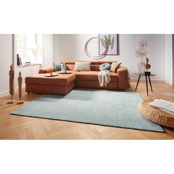 Svetlomodrý koberec Mint Rugs Supersoft, 120 x 170 cm-image-1