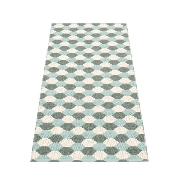 Zeleno-tyrkysový vnútorný a vonkajší behúň 70x160 cm Dana Army – Pappelina