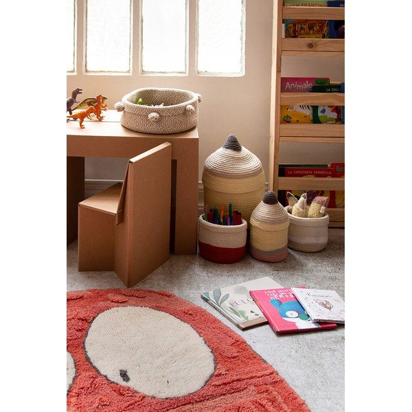 Látkový detský kôš na hračky ø 25x45 cm Pencil Large – Lorena Canals-image-4