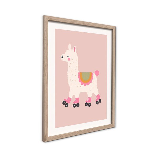 Detský obrázok 30x40 cm Roller Llama – Styler-image-4