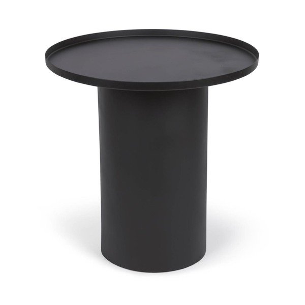 Kovový okrúhly odkladací stolík ø 45 cm Fleksa – Kave Home