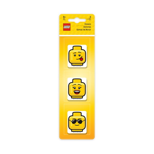 Sada 3 gúm s panákmi LEGO® Iconic