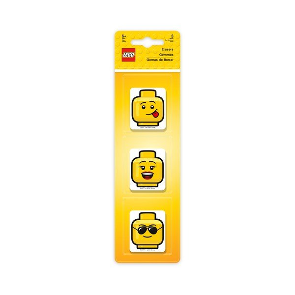 Sada 3 gúm s panákmi LEGO® Iconic