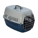 Modrá/sivá prepravka pre domáceho miláčika 35x58 cm Dog Fantasy Carrier – Plaček Pet Products