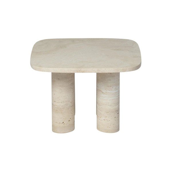 Kamenný odkladací stolík 52x52 cm Volos – Blomus-image-2