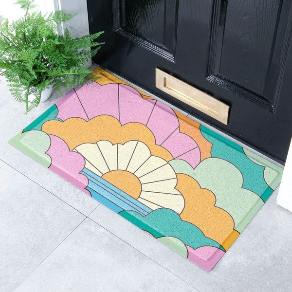Rohožka z recyklovaného plastu 40x70 cm Elizabeth Olwen  – Artsy Doormats-image-2