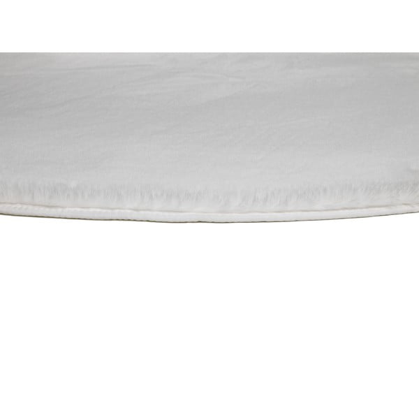 Biely koberec Universal Fox Liso, Ø 120 cm-image-2