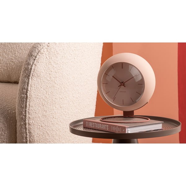 Stolové hodiny ø 21 cm Nirvana Globe – Karlsson-image-1
