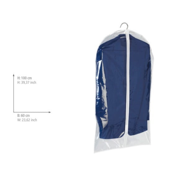 Priehľadný obal na oblek Wenko Transparent, 100 × 60 cm-image-2