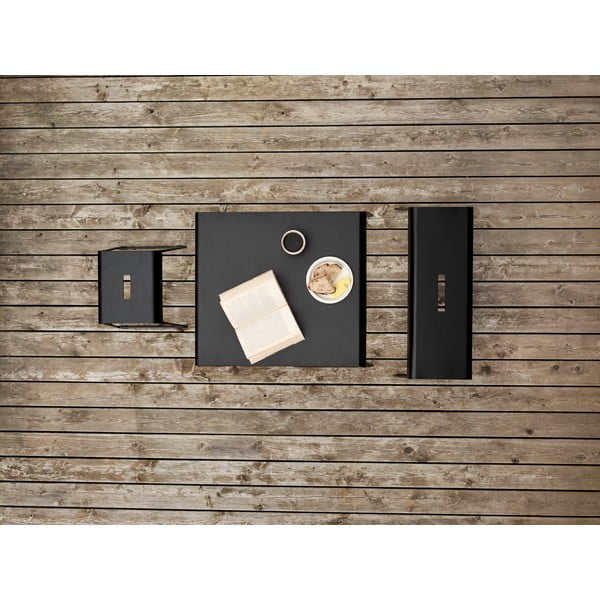 Čierny kovový stojan s lavicou A-Bench – Zone-image-4