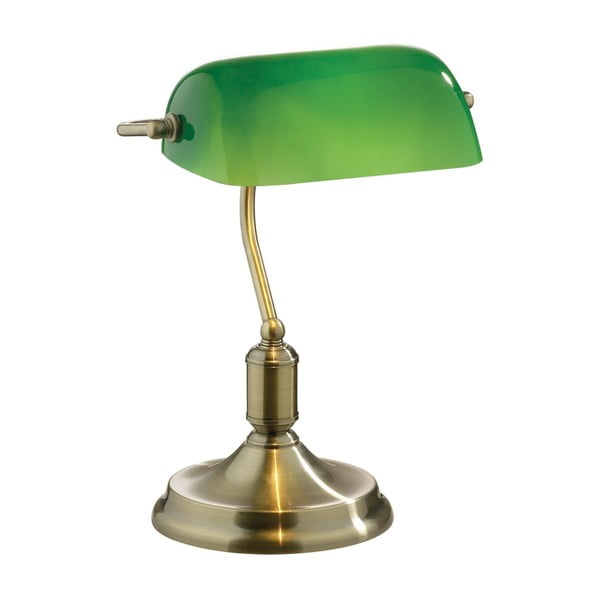 Stolová lampa Evergreen Lights Retro Verde