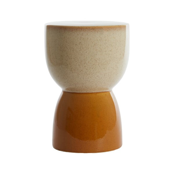 Keramický okrúhly odkladací stolík ø 28,5 cm Finca – Light & Living