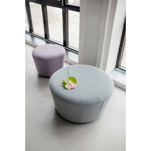 Koňakovohnedý kožený puf EMKO Naïve, ø 72 cm-image-2