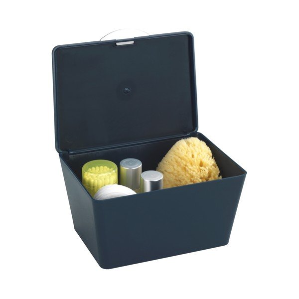 Tmavomodrý kúpeľňový box Wenko Brasil-image-1