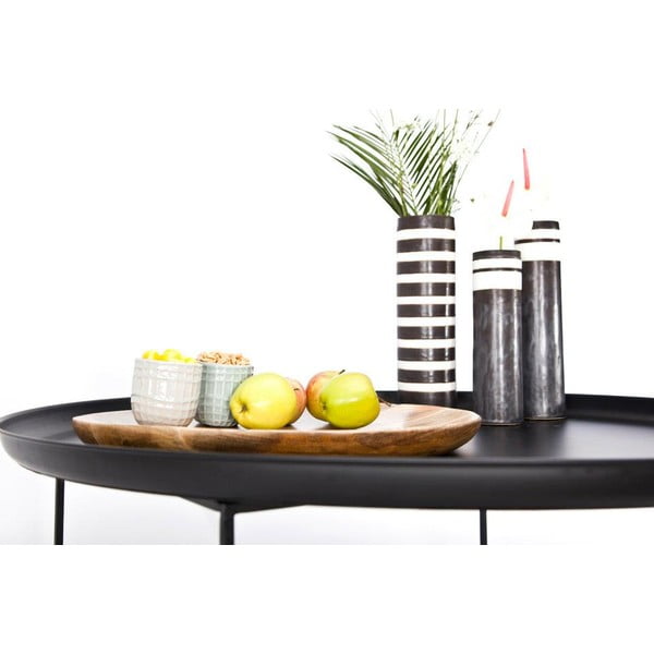 Biely malý odkladací stolík NORR11 Duke -image-3