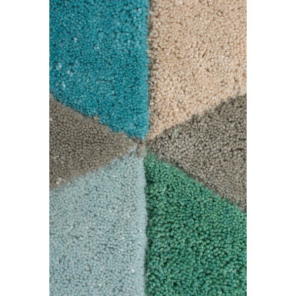 Modrý koberec Flair Rugs Scope, 120 x 170 cm-image-1