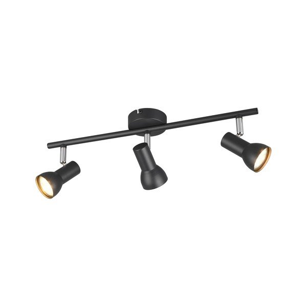 Čierne bodové svietidlo ø 8 cm Cantar – Reality-image-3