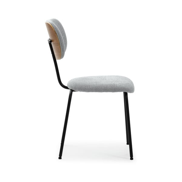 Svetlosivé jedálenské stoličky v súprave 4 ks Dash – Marckeric-image-3