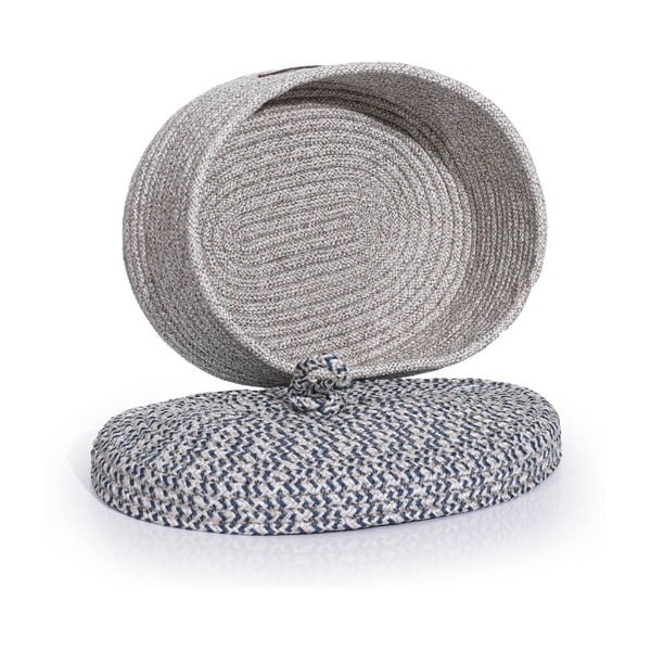 Látkový dekoratívny úložný box s vekom - Mioli Decor-image-3