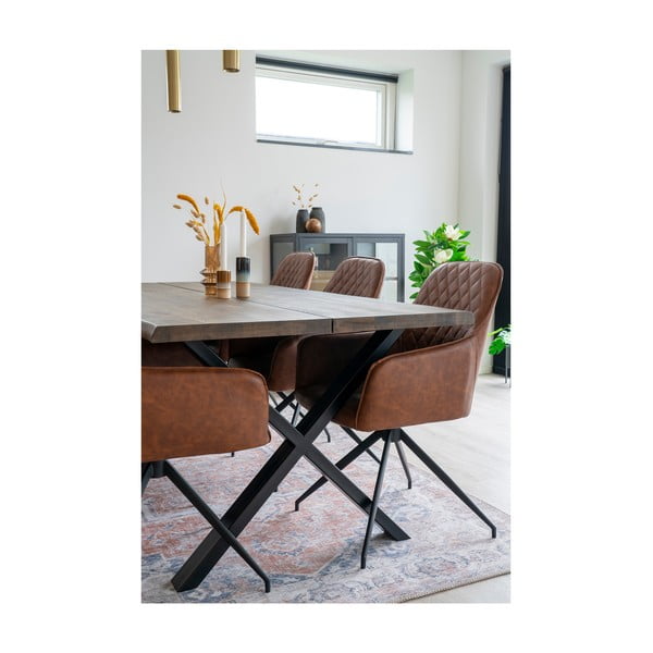 Modrý-oranžový koberec 230x160 cm Havana - House Nordic-image-1