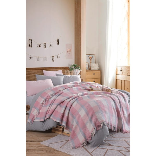 Ružový pléd 180x220 cm Warm Soft – Mijolnir-image-3